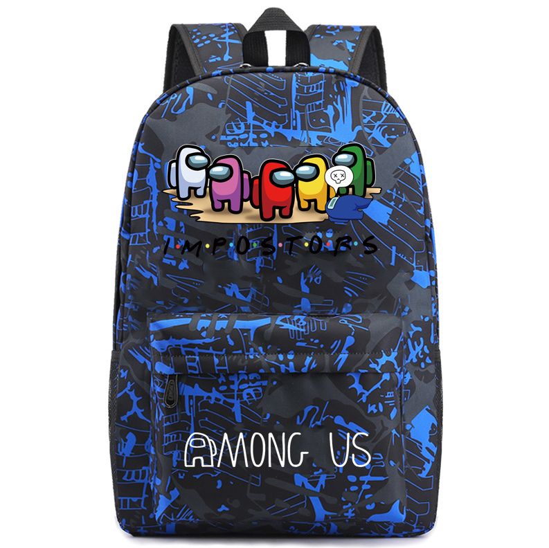 Balo Among Us Pokemon nhiều màu cho bé cấp 2 size 4518cm