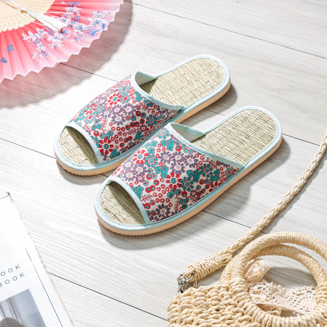 Dép Chiếu Cỏ Lác Tự Nhiên 100% Easy Life Slippers