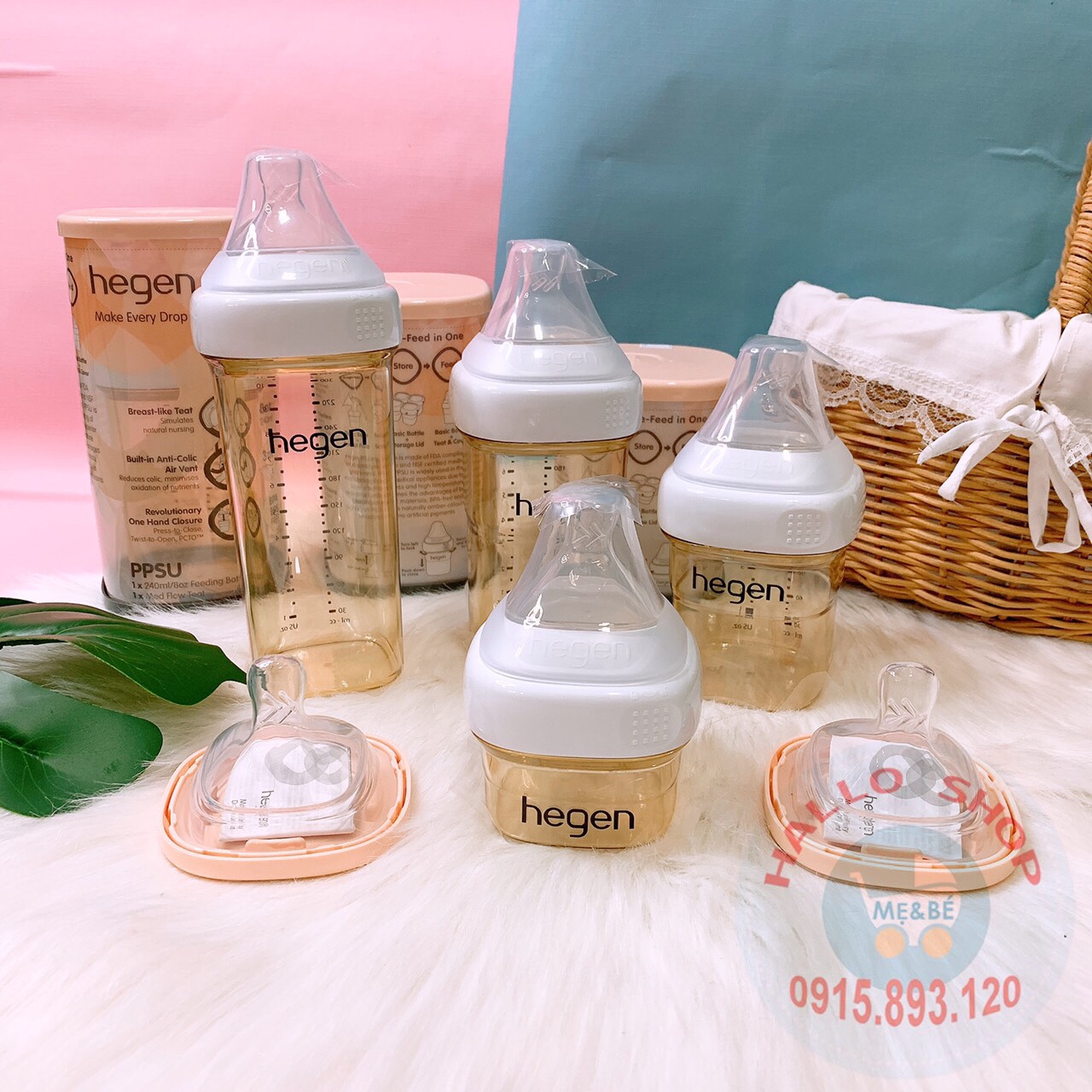 [HCM]Bình sữa HEGEN
