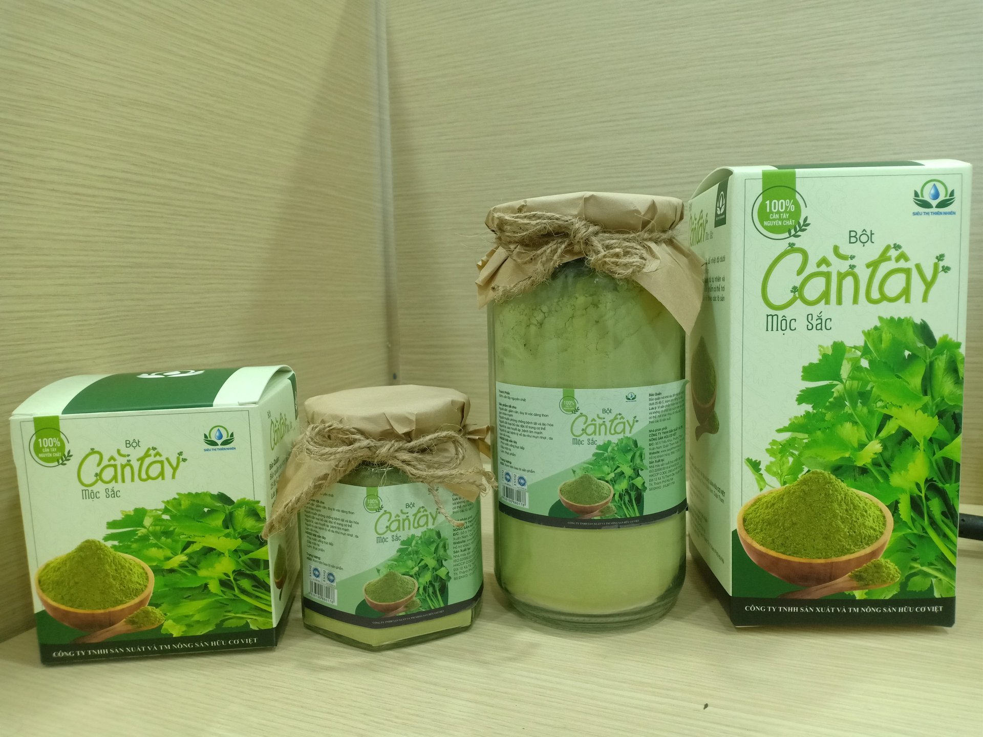 Bột Cần Tây Mộc Sắc Cao Cấp 350g