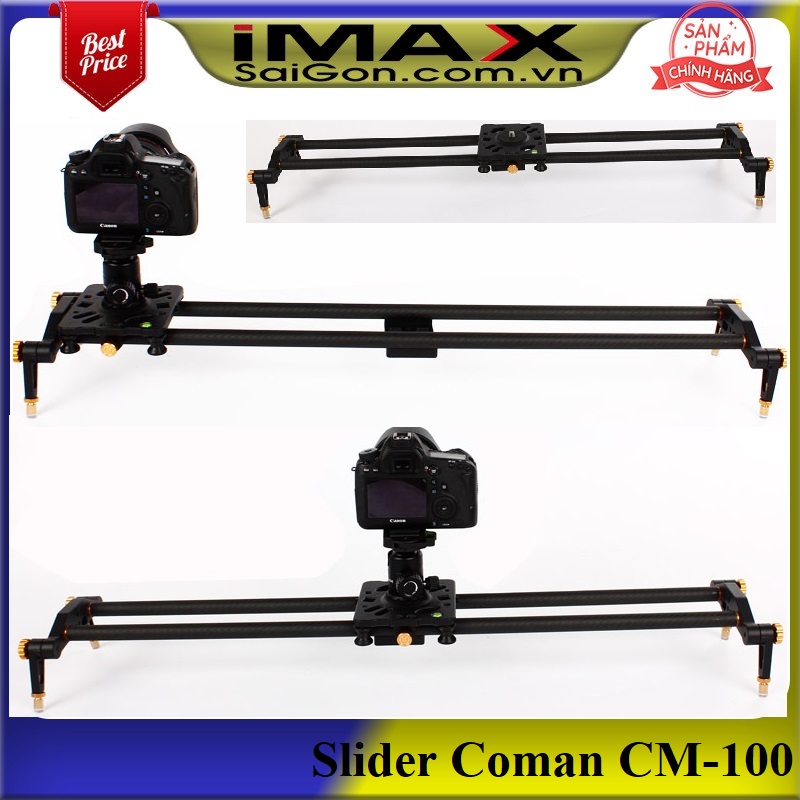 Thanh trượt slider coman cm-100 1m carbon
