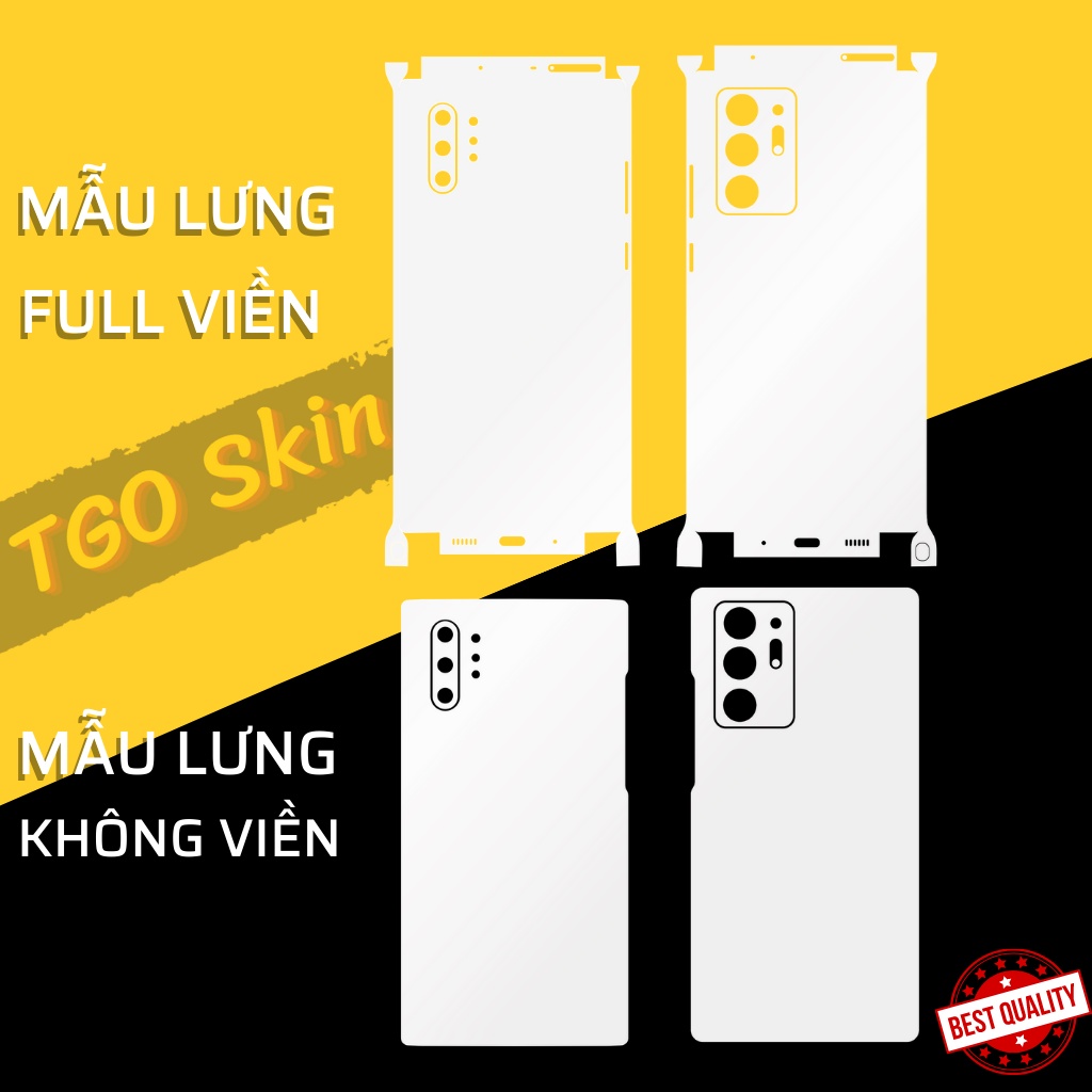 Miếng dán PPF thủy lực Samsung Note 10 / Note 10 Plus / Note 20 / Note 20 Ultra / Note 10 Lite phục hồi dầu hằn