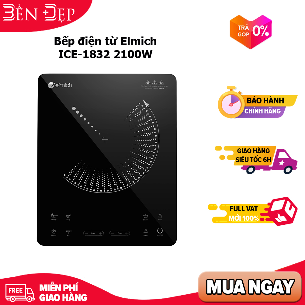 Bếp điện từ elmich ice-1832 2100w