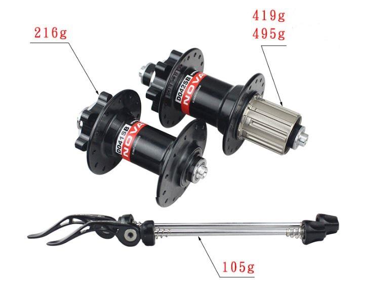 Moay ơ cao cấp NOVATEC D041/D042SB 32 lỗ nan hoa