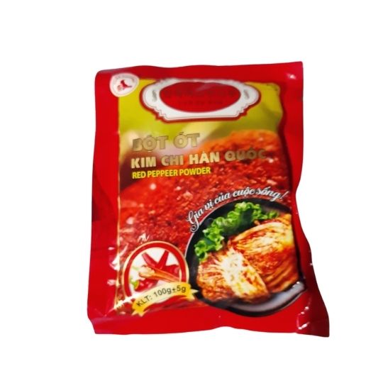 Bột ớt/ Ớt Bột Kim Chi Hàn Quốc 100 Gam ( Gói )
