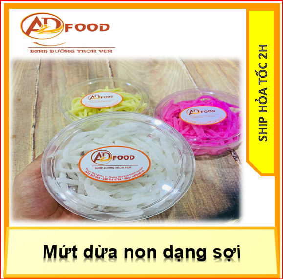 Mứt dừa sợi non gói 500g