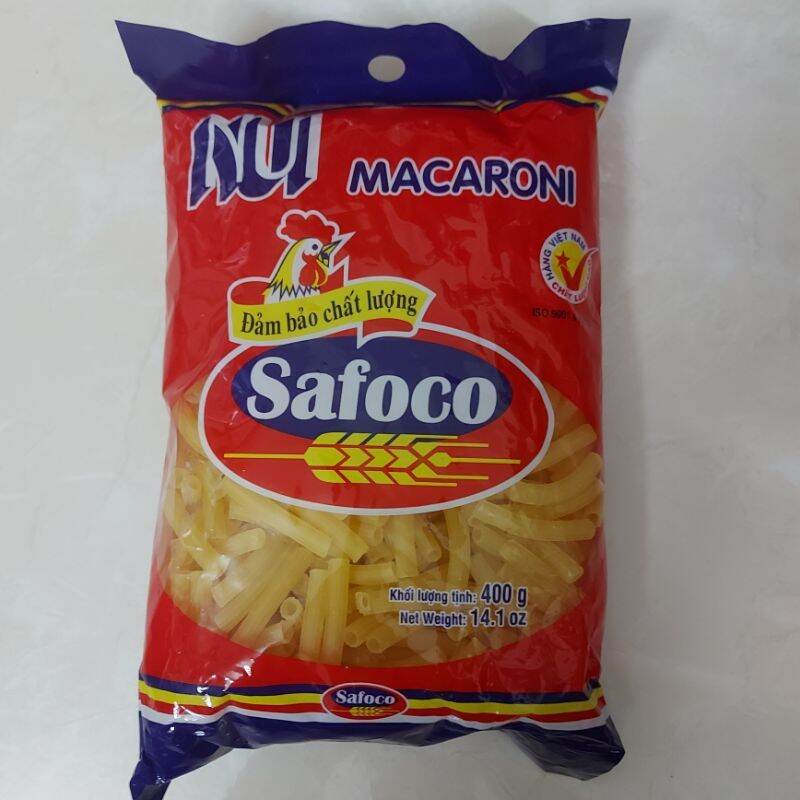 Nui ống Safoco Gói 400g.