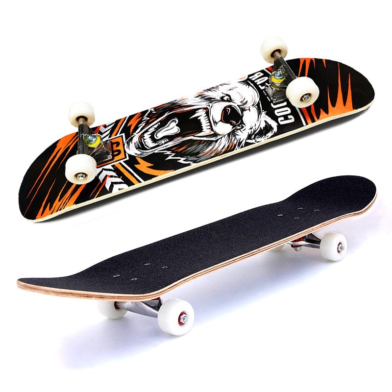 Mua Ván trượt Supreme mặt nhám skateboard thể thao chất liệu gỗ phong ép cao cấp 7 lớp