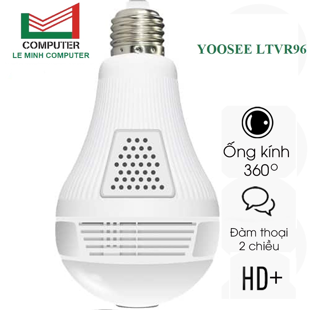 Camera ip wifi cố định trong nhà yoosee ltvr96 bóng đèn có chui bóng đèn