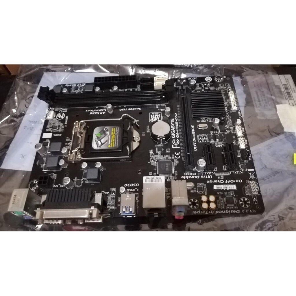 Main Gigabyte H81 socket 1150 DDR3 Zin