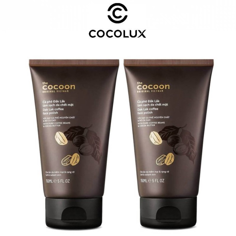 Tẩy Tế Bào Chết Mặt Cà Phê Đắk Lắk Cocoon 150ml-[COCOLUX] giá rẻ