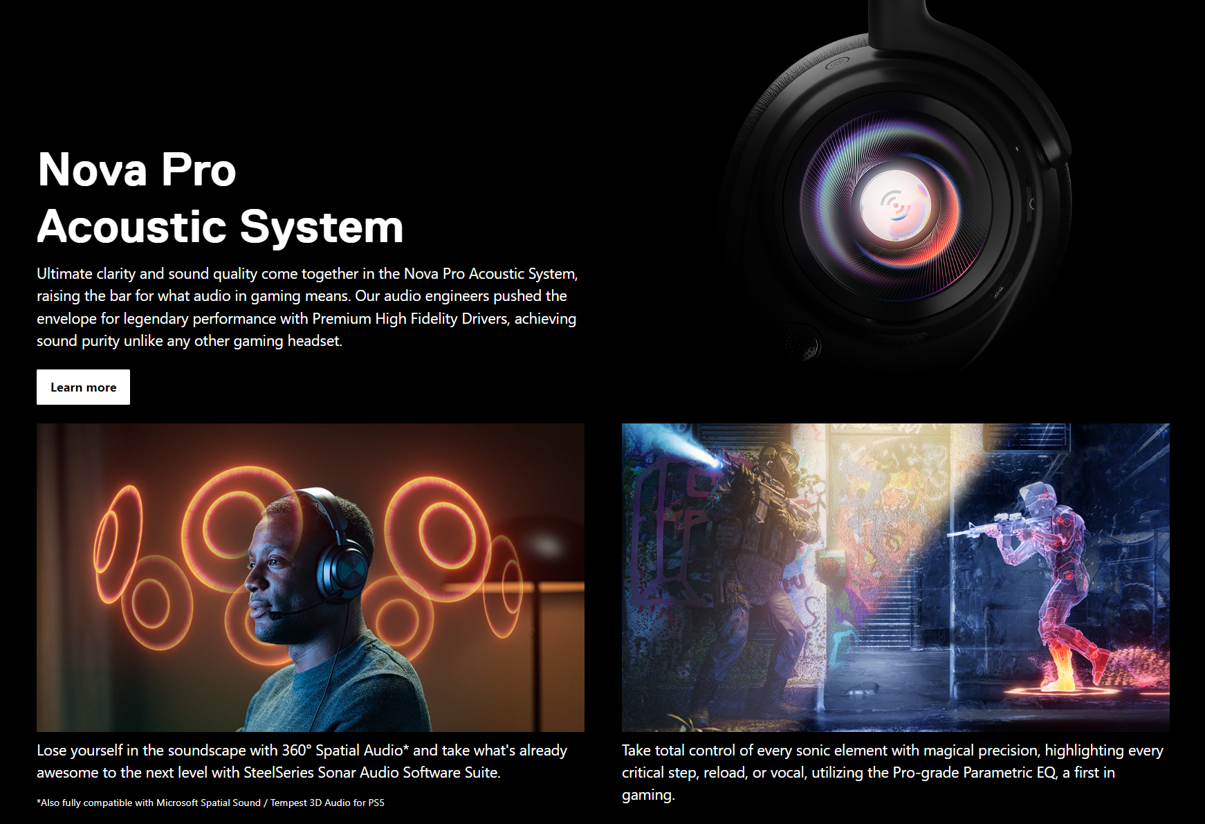 Tai nghe STEELSERIES ARCTIS NOVA Pro Multi system AMPLIFIER & DAC MKStore