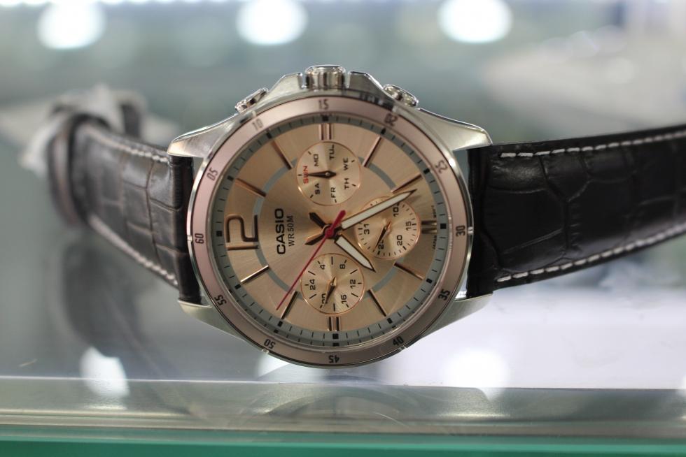Đồng hồ nam Casio Anh Khuê MTP-1374L-9AVDF