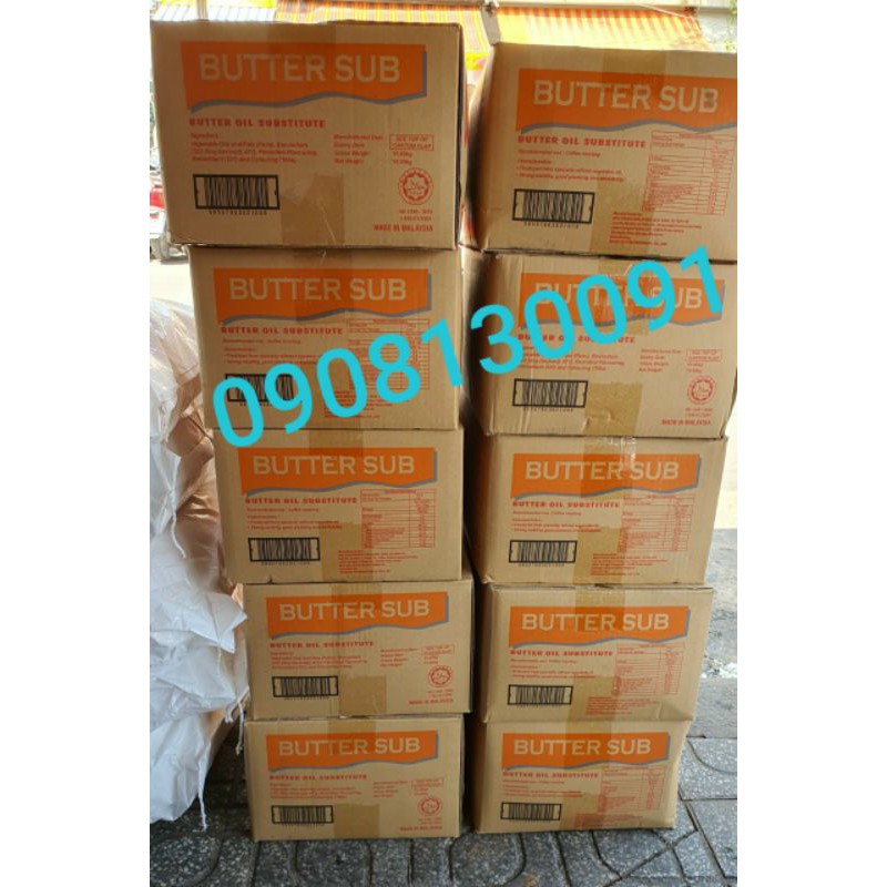 [HCM]Bơ Thực Vật Butter Sub hộp 1kg