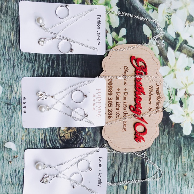 Sỉ 12 Bộ ( Mỗi Bộ Gồm 2 Vòng Cổ, 2 Nhẫn)