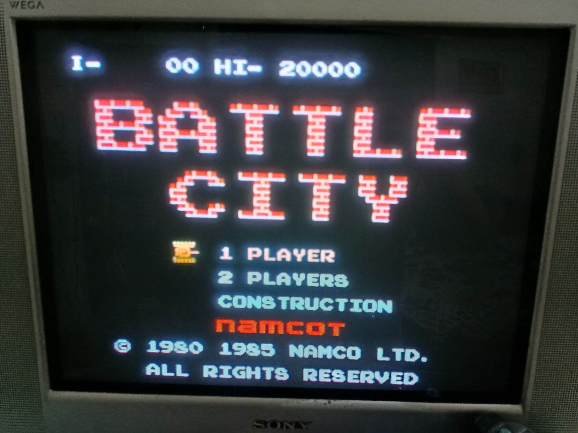 [HCM]game ps1 bắn xe tăng ( battle city )