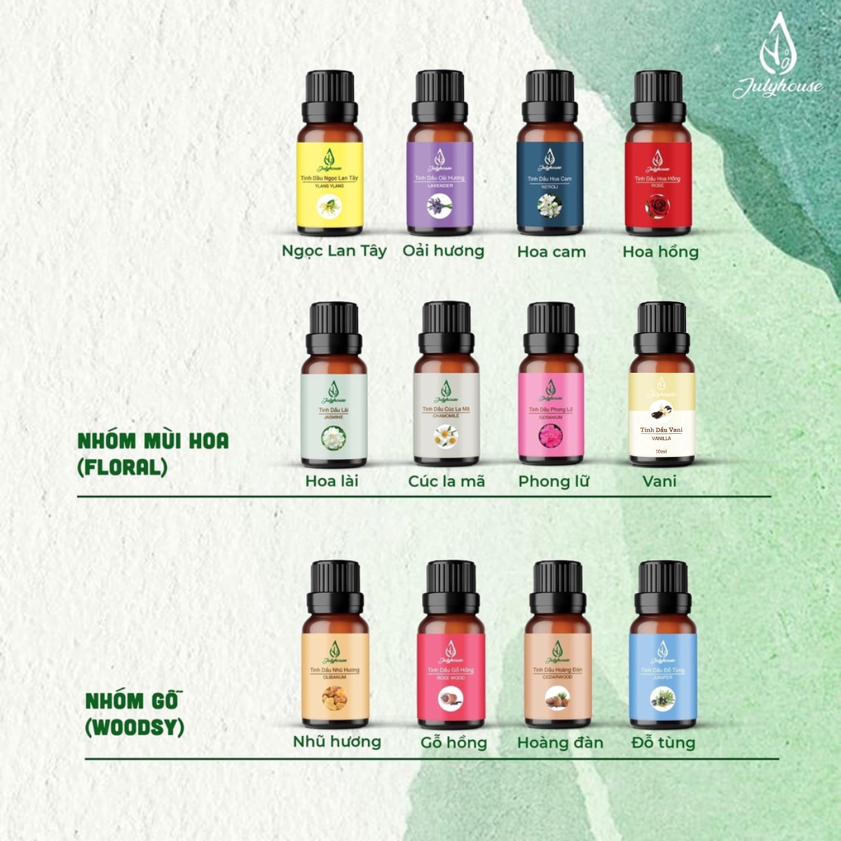 Tinh dầu Thông Julyhouse 10ml