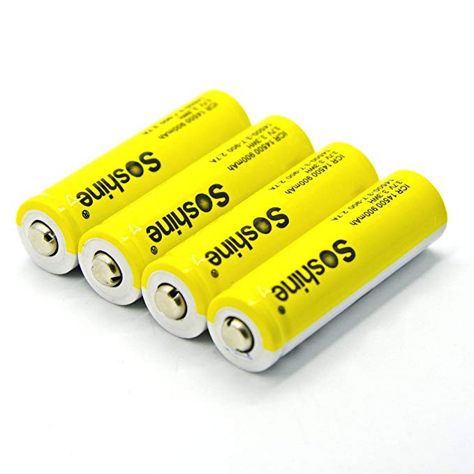 Pin sạc Soshine 14500 3.7V 900mah
