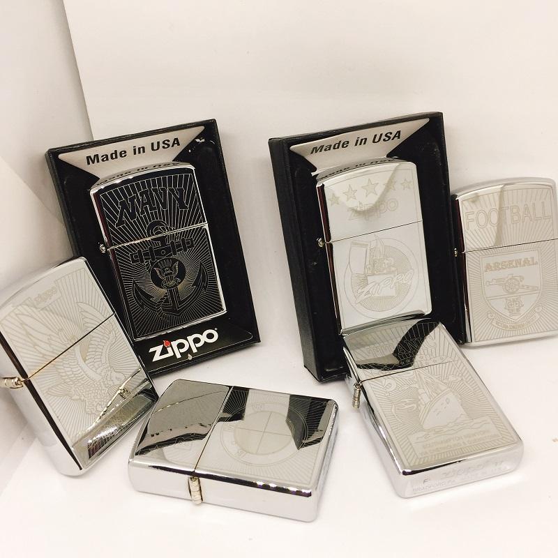 Hộp Quẹt Zippo Zin Cao Cấp (Giao Ngẫu Nhiên)