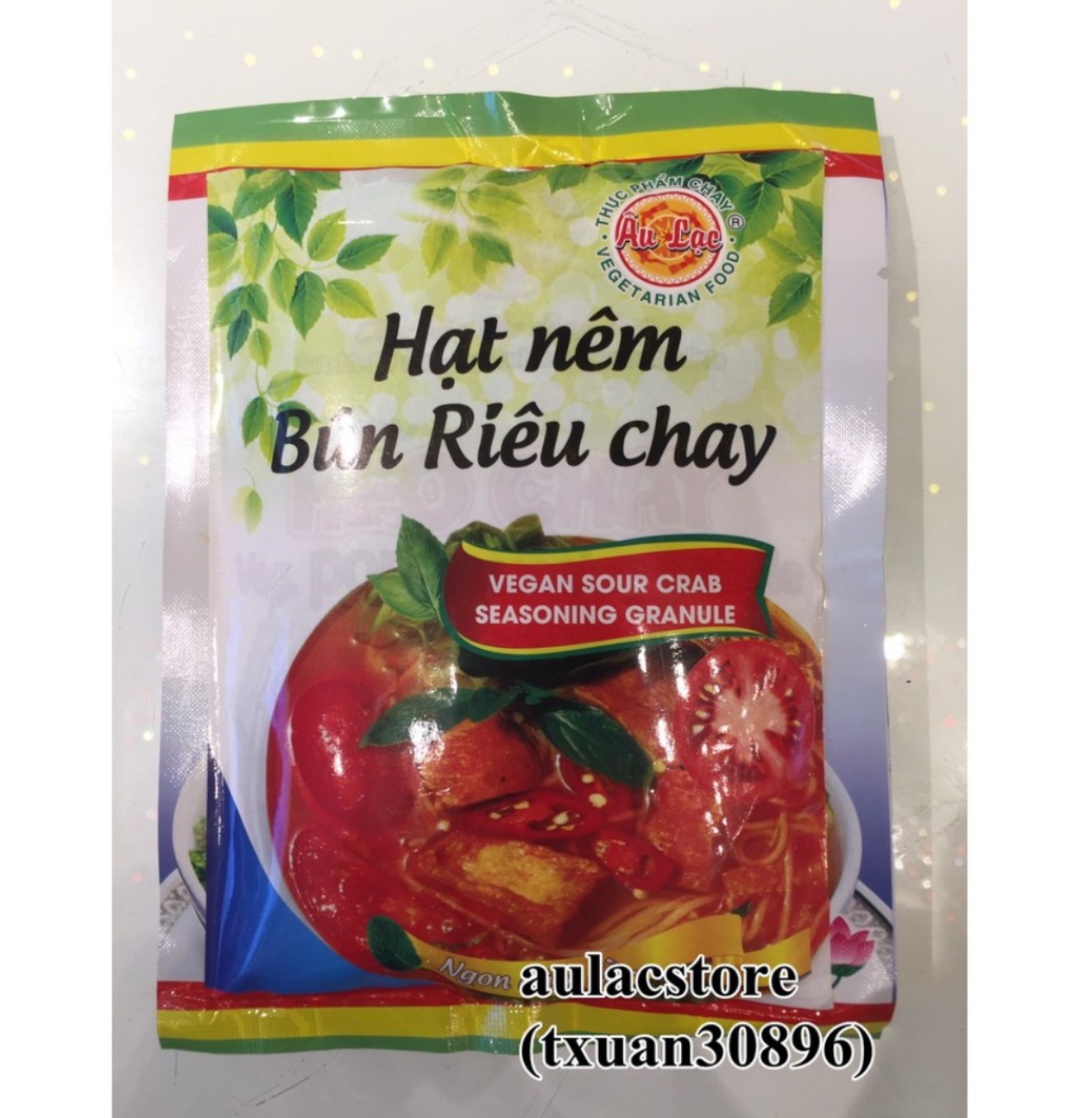 HẠT NÊM BÚN RIÊU CHAY 90G