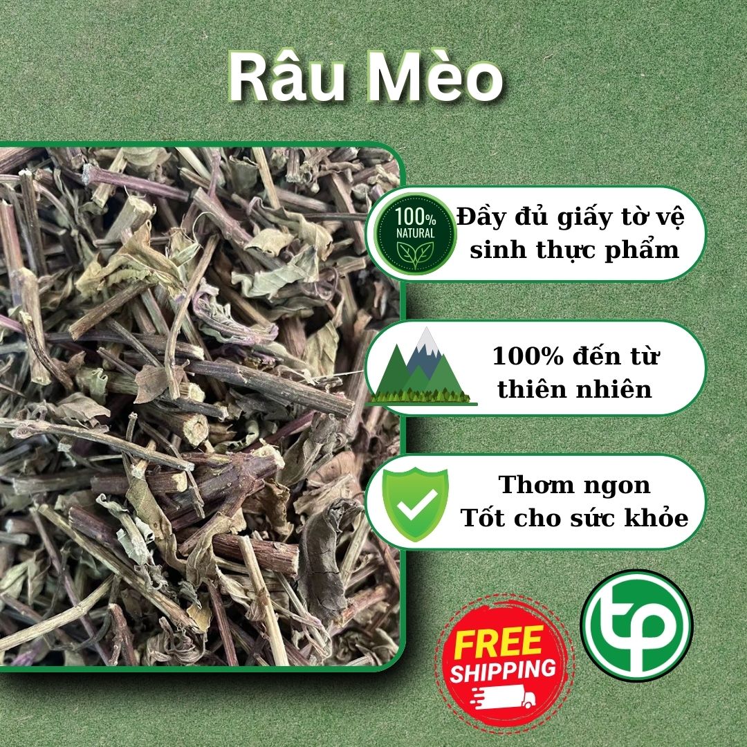 Cây râu mèo khô 500g - Tấn Phát
