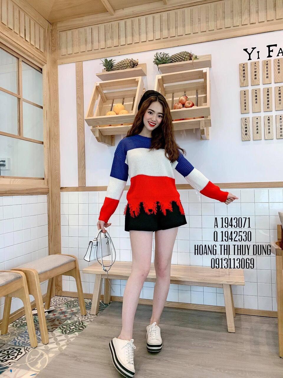Áo len lai tua rua cực HOT