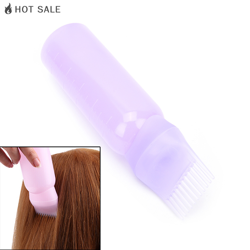🔥HOT SALE Bình nhuộm tóc 120ml Lược pha chế nhuộm tóc cho salon