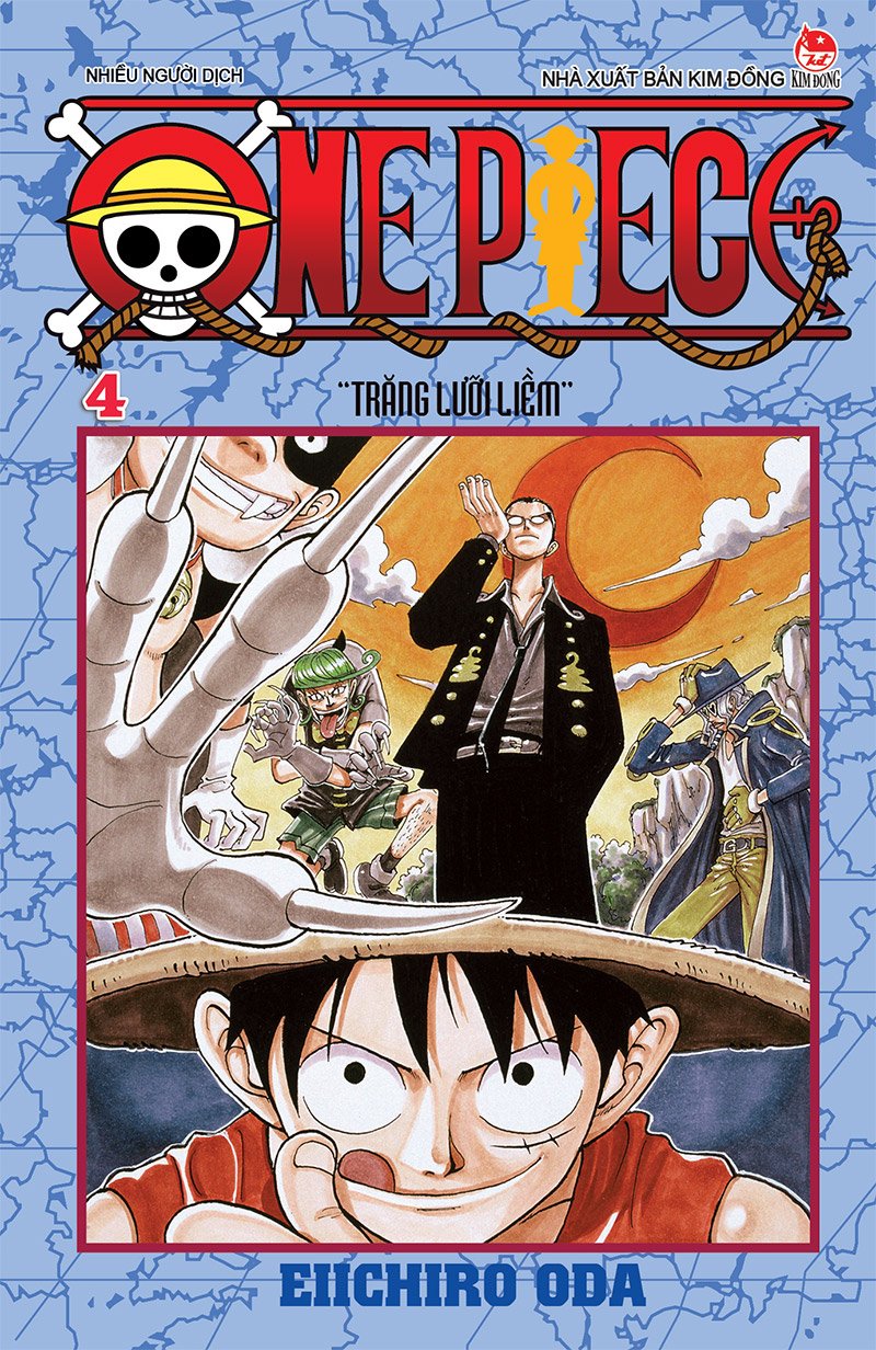 Kim Đồng - One Piece - Tập 4 (bìa rời)