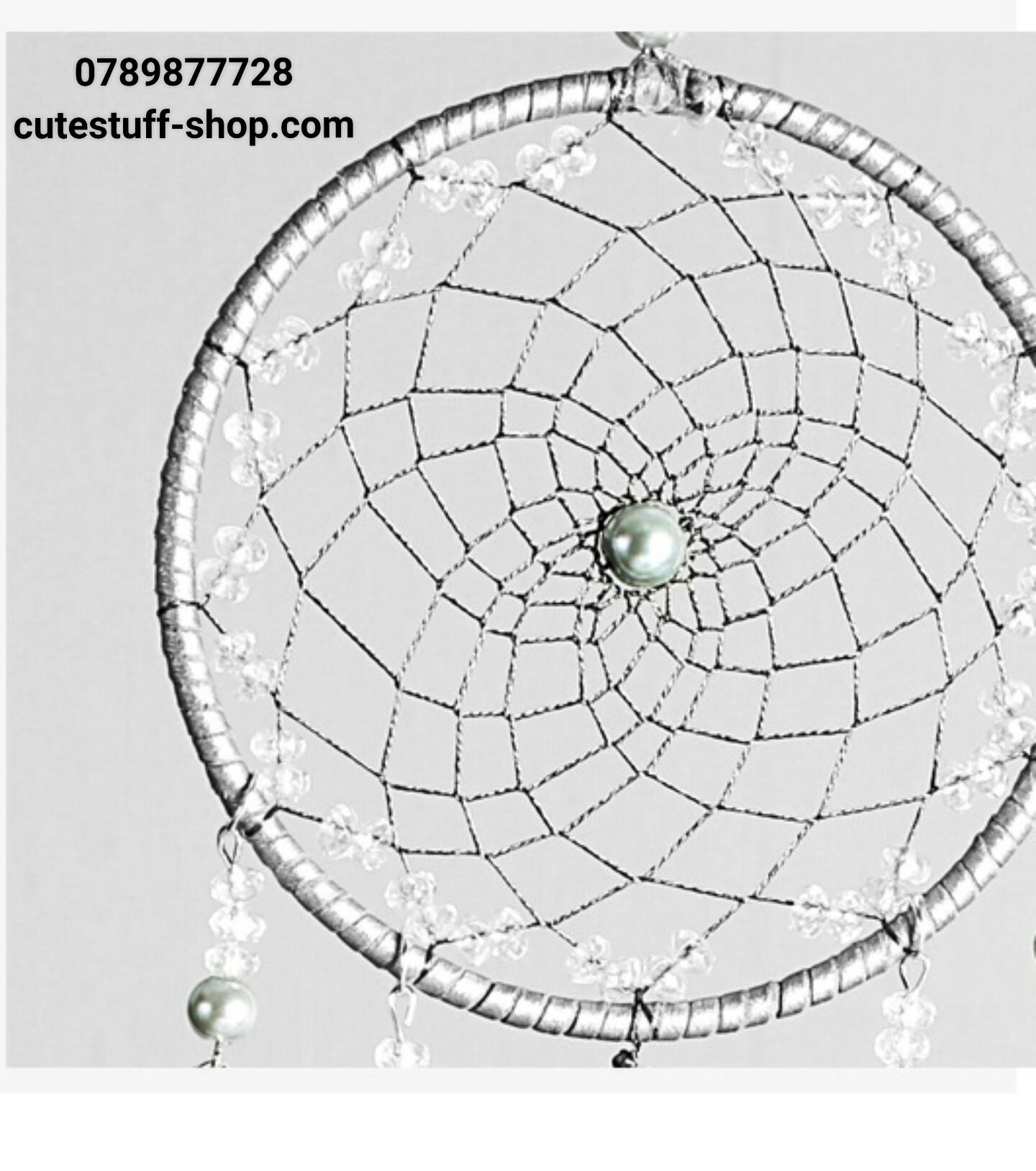 [HCM]Dreamcatcher Lưới Bắt Giấc Mơ Lông Xám (Tặng kèm hộp)