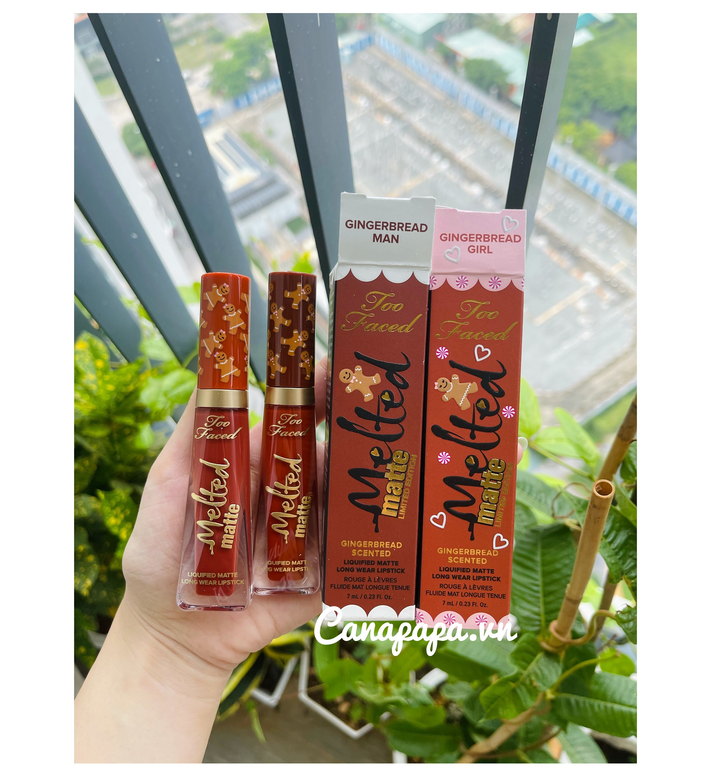 [HCM]Son kem lì Too faced Gingerbread 7ml