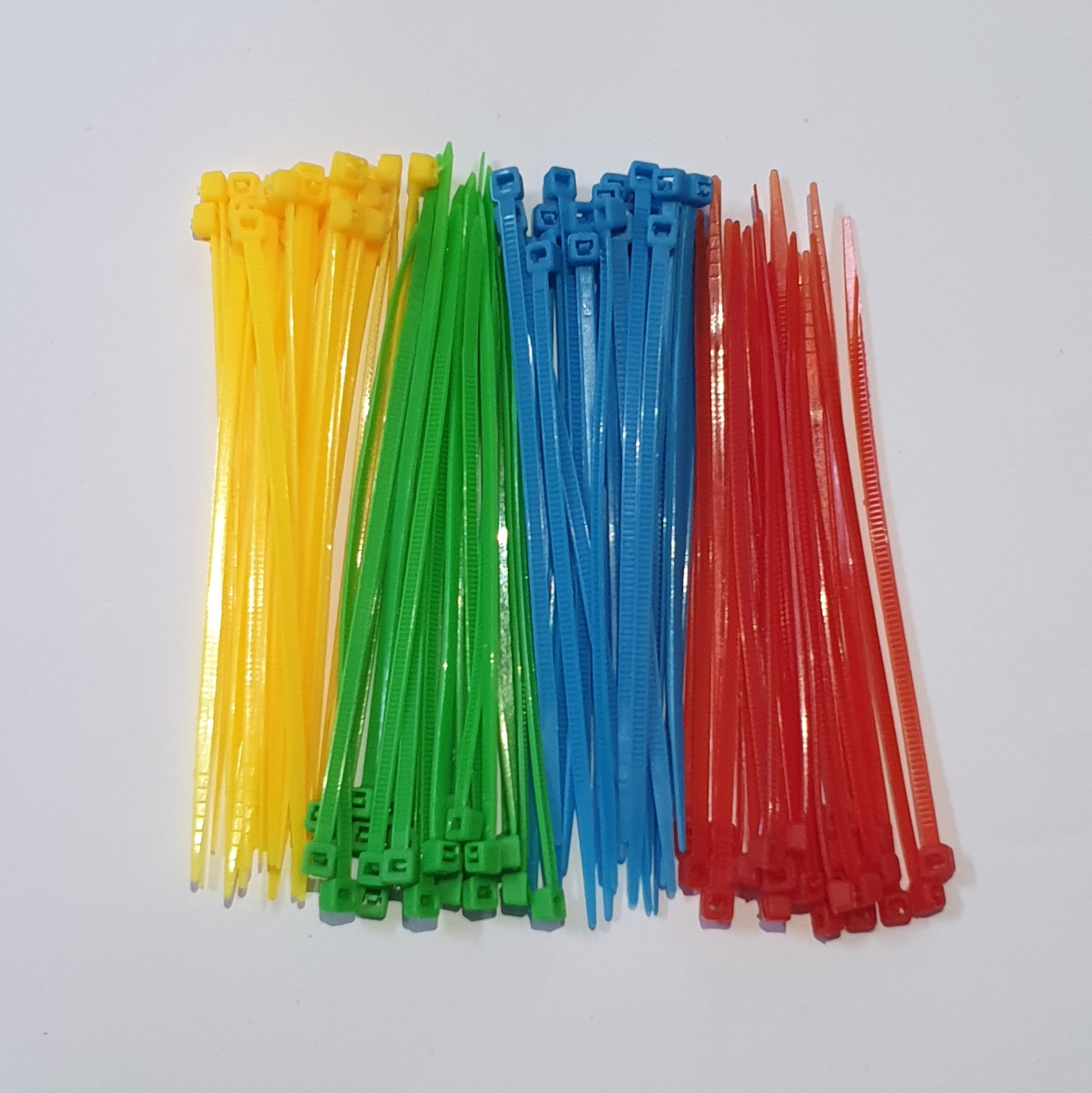Gói 100 sợi dây rút nhựa dây thích nhựa nhiều màu 10cm 15cm