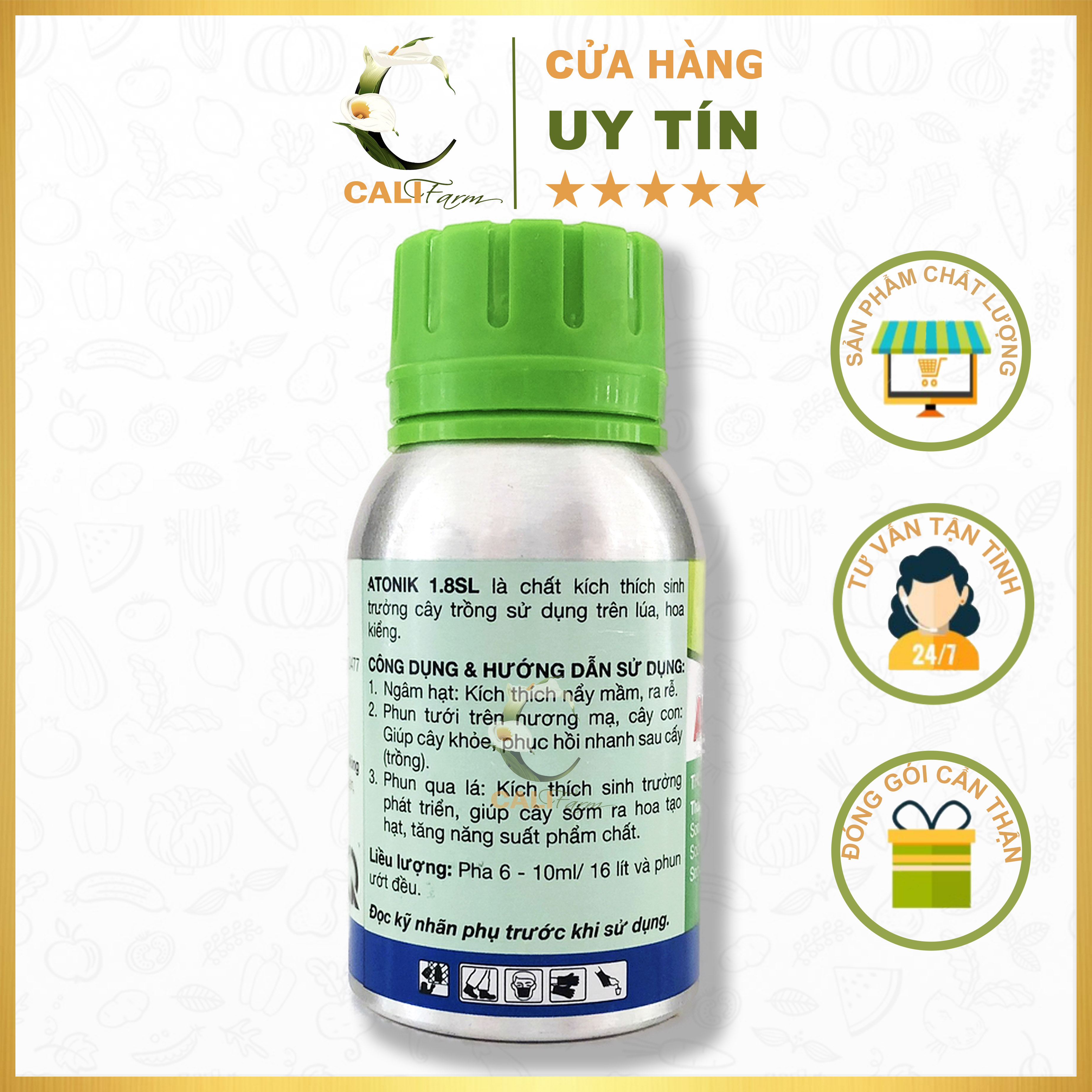 Dung dịch kích thích sinh trưởng Atonik 100ml