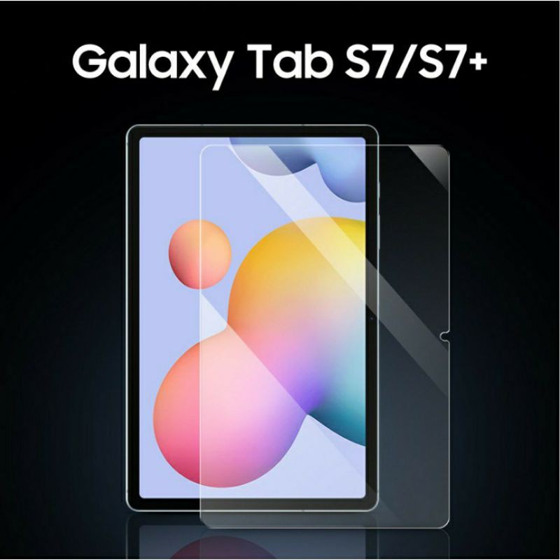 Kính cường lực Samsung Galaxy Tab S7 (T870/T875/T876B), Tab S7 Plus (T970/T976B) cao cấp, tấm dán kính 9H