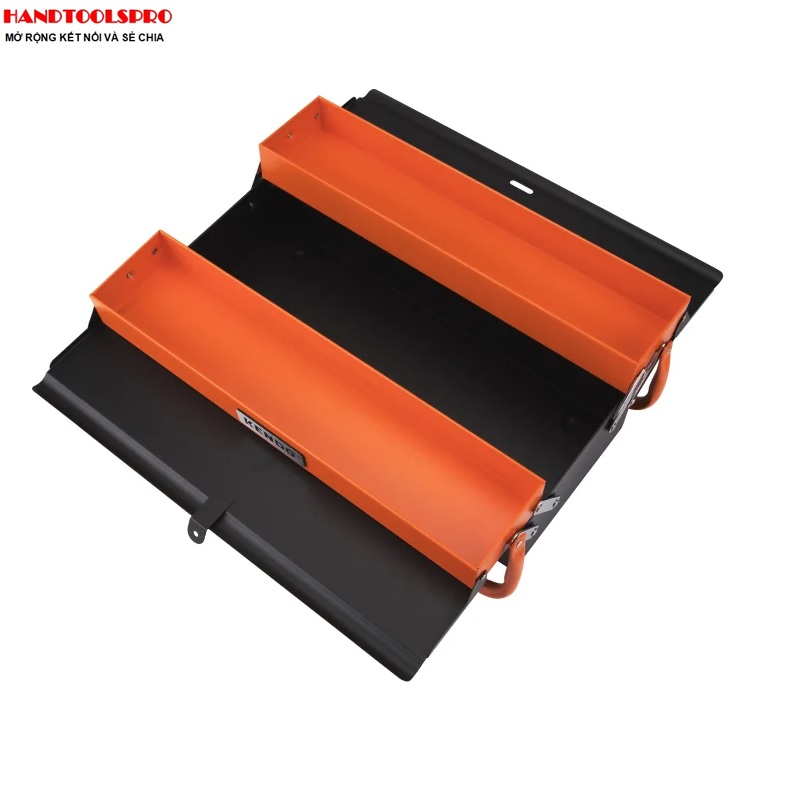 Hộp dụng cụ sắt 3 khay 46 x 20 x 16 cm Kendo 90200