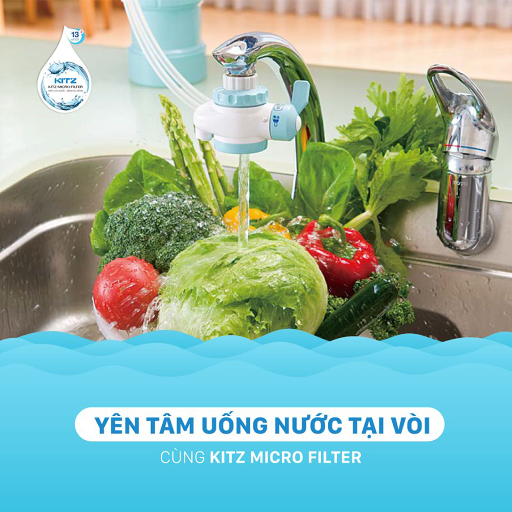 Máy lọc nước Nhật Bản Kitz Purifree PF-G4 (Lọc nước giữ khoáng - hàng chính hãng - Made in Japan)