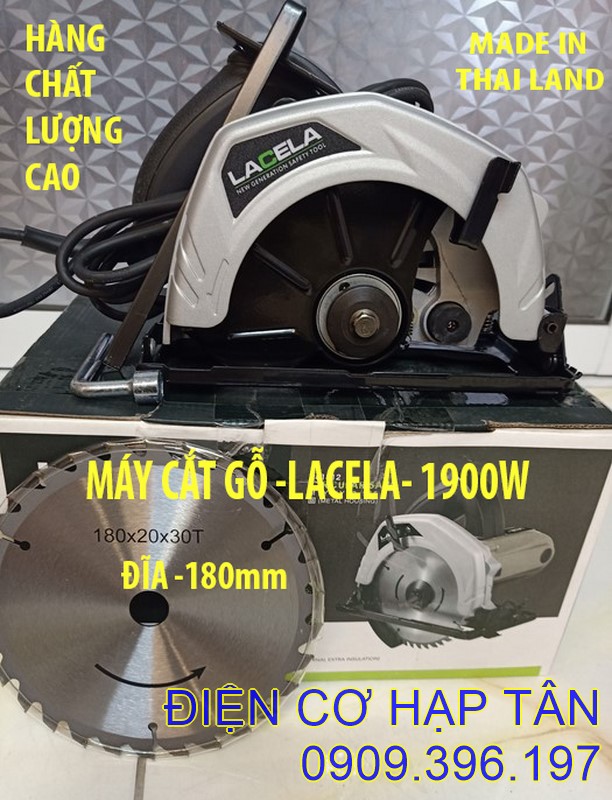 Máy cắt gỗ 1900w - nhập khẩu thái land - lacela