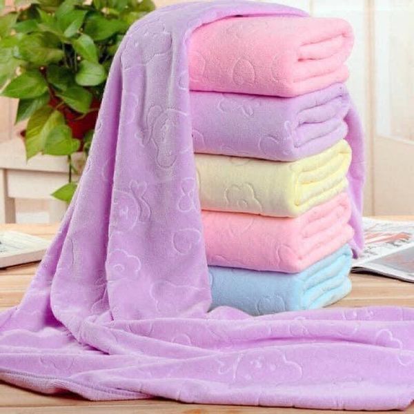 combo 5 khăn tắm xuất Nhật size 70x140cm