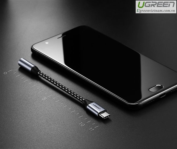 Cáp chuyển đổi USB type-C to 3.5mm  Ugreen 30632 cao cấp