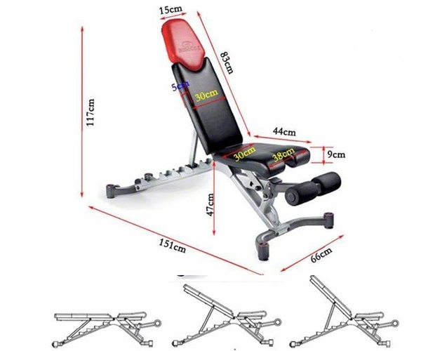 [HCM]Ghế tập tạ Bowflex