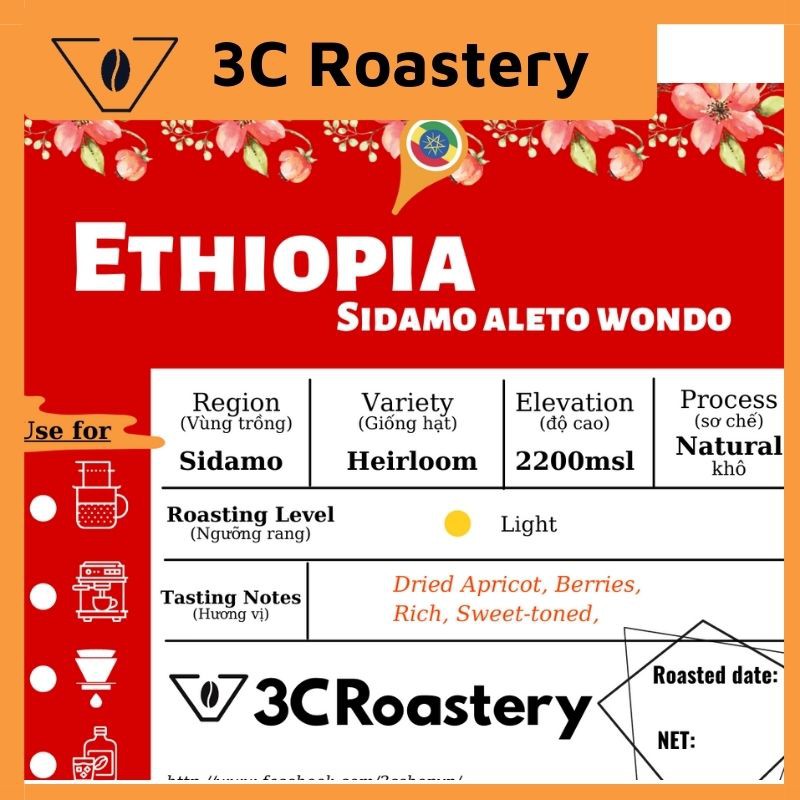 BÁO GIÁ Cà Phê Roastery | Shopee Lazada Sendo Tiki mới nhất 62 Combo cà phê Arabica 3C ROASTERY nguyên chất pha V60 ủ coldbrew gồm hạt Ethiopia Wondo, Lạc Dương sơ chế ướt và yếm khí