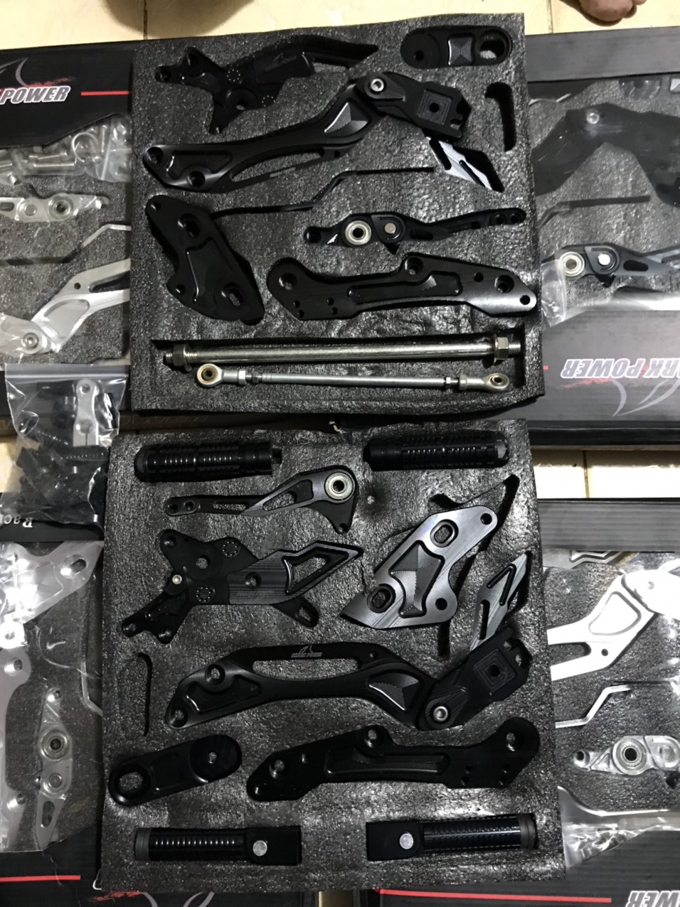 Số Gãy đôi Exciter 150  đen