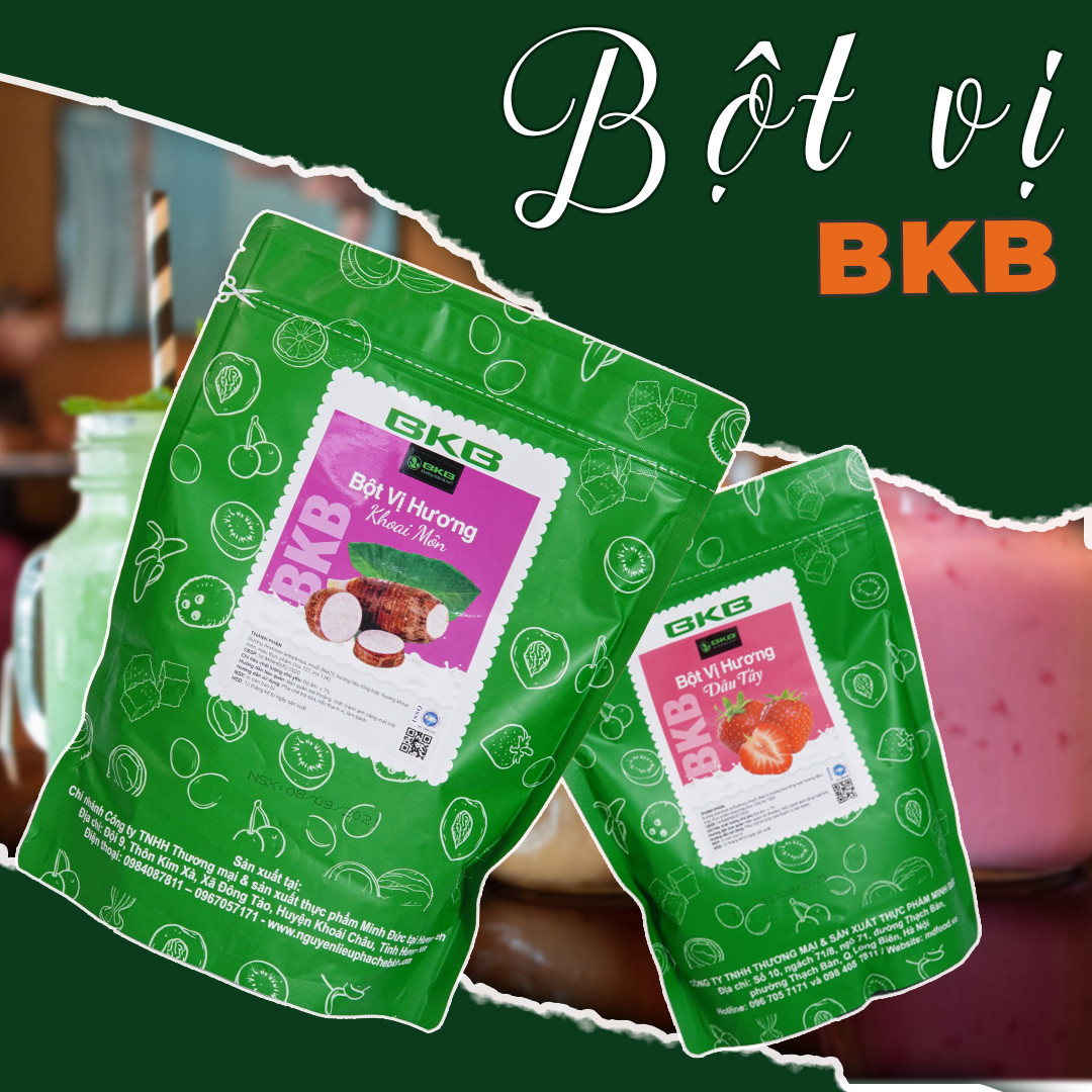 Bột vị Việt quất BKB pha trà sữa túi 1kg