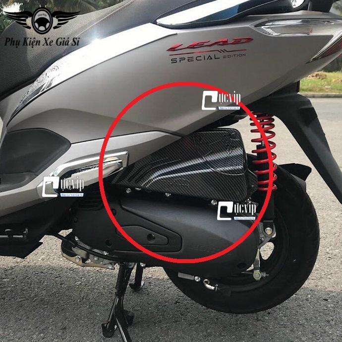 Ốp Pô E Xe Lead 2022 Sơn Carbon MS4288