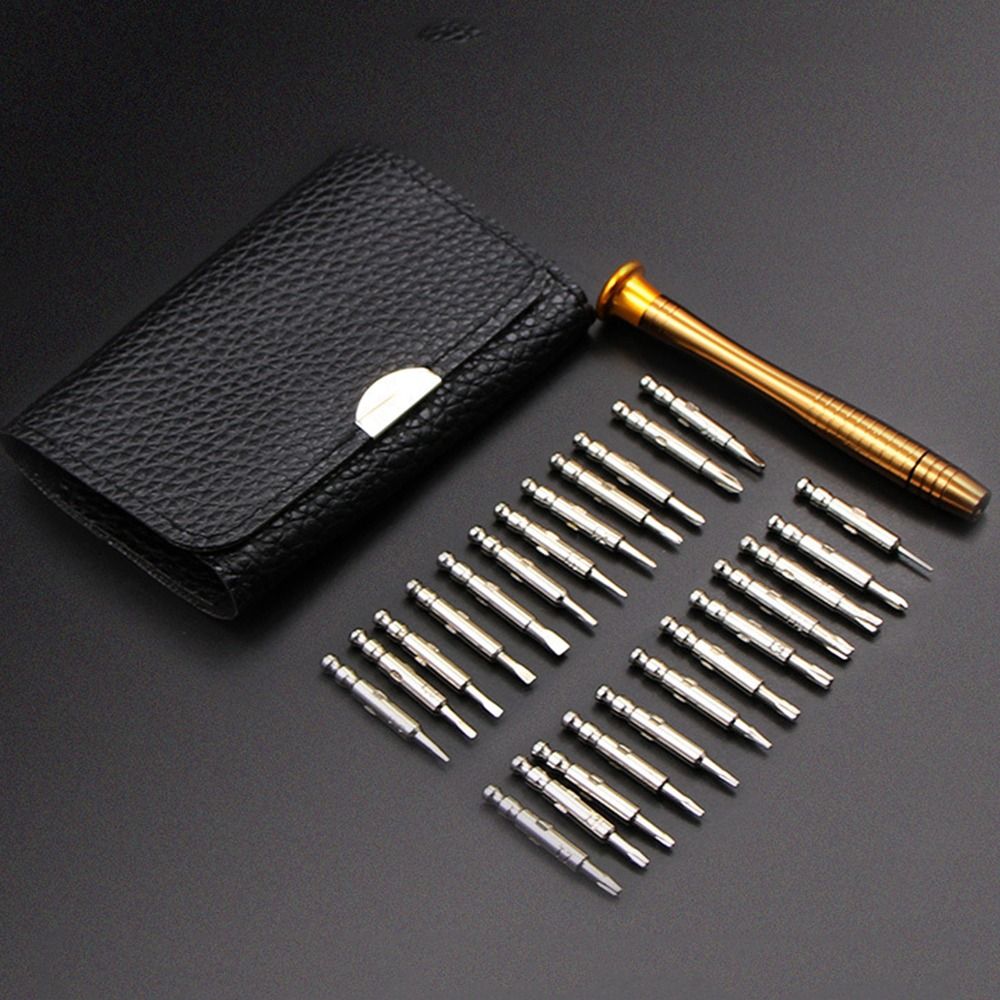 FDHJWSFD Lục giác Chính xác Đồng hồ PC Bộ tua vít Máy tính bảng Dụng cụ sửa chữa mở Bộ tuốc nơ vít Tuốc nơ vít Torx Tuốc nơ vít 25 trong 1 Tuốc nơ vít mini