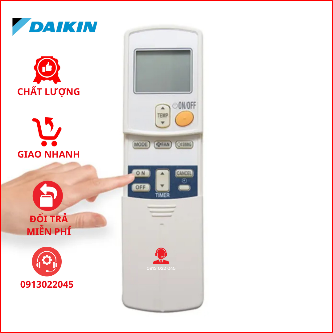 Điều khiển điều hoà DAIKIN - Remote máy lạnh DAIKIN