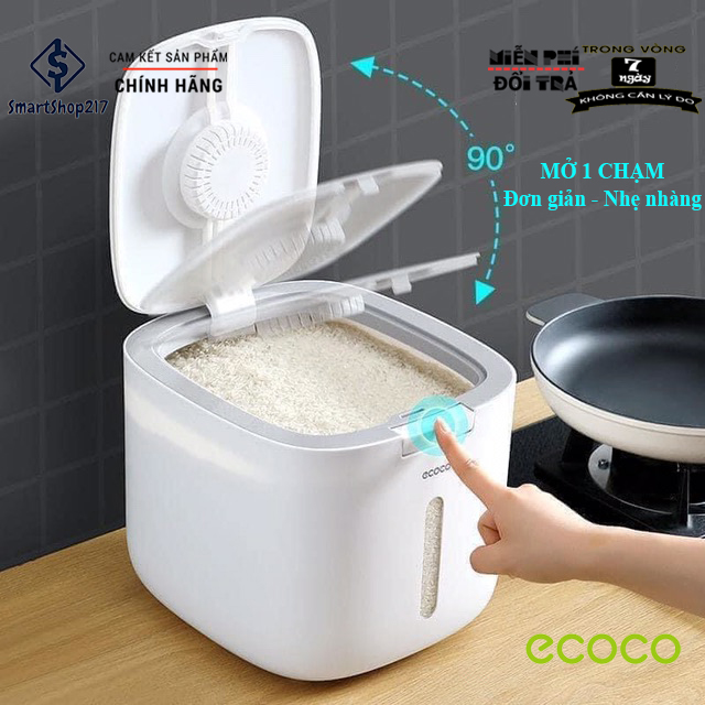 Thùng Đựng Gạo Cao Cấp - Thương Hiệu Nhật Bản ECOCO