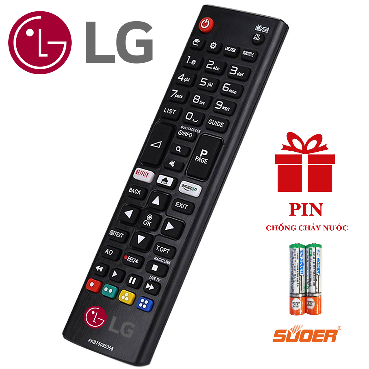 Điều khiển smart TV LG hàng chuẩn cao cấp phím mềm