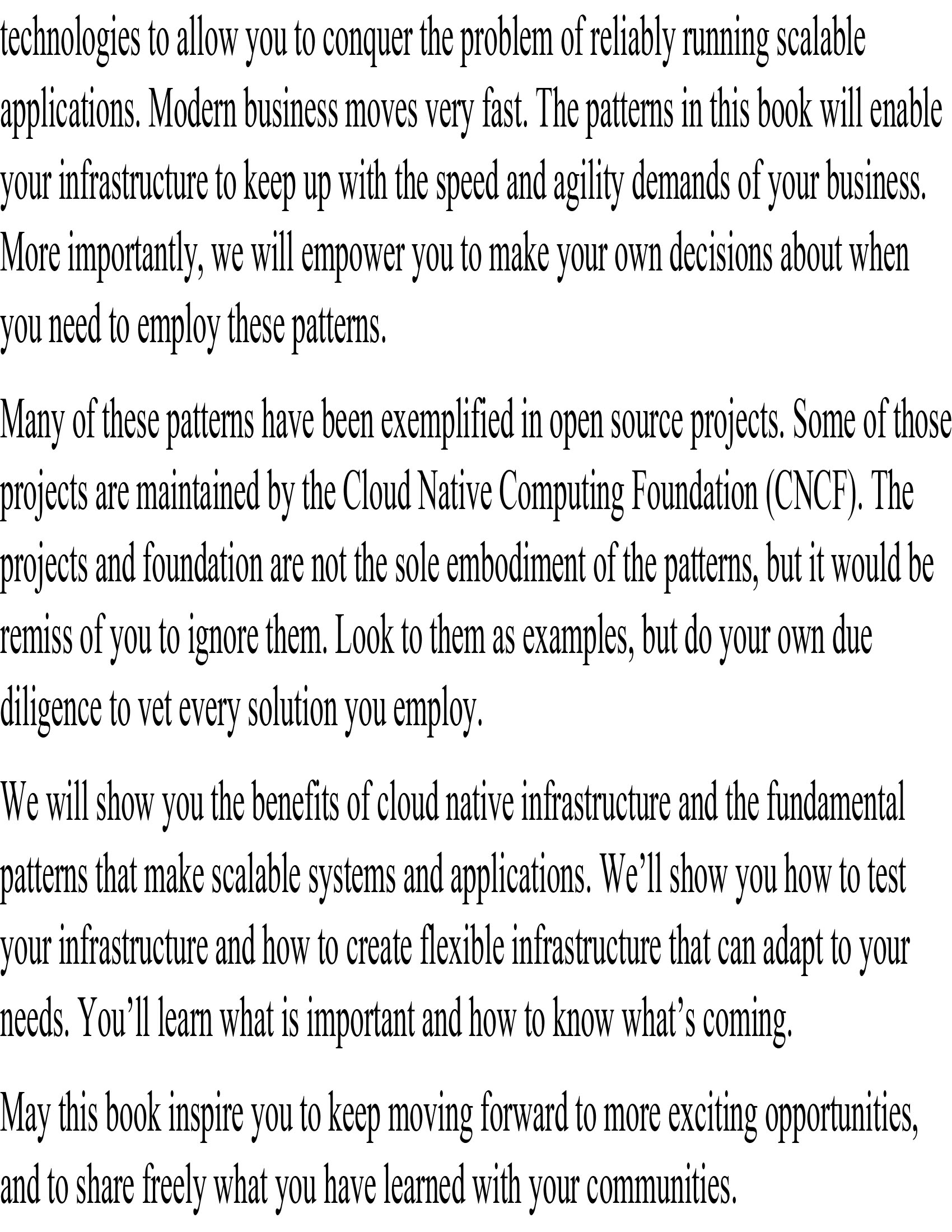 Cloud Native Infrastructure