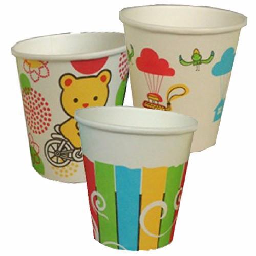 set 5 cốc giấy hoạt hình SIÊU XINH