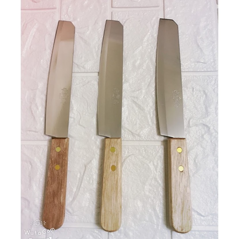 Dao Gọt Hoa Quả Inox Cán Gỗ Siêu Sắc
